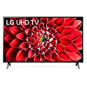 LG  UN7100 | 43inch 4k UHD TV | Procesor Quad Core 4K | HDR 10 PRO | Ultra Surround | Funcții Gaming | Funcții SPORT, vedere frontală cu imagine continuă, 43UN71003LB, thumbnail 1