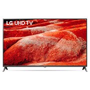 LG UM751 | LG LED UHD 4K SMART TV | 4K Active HDR | Ecran IPS 4K | Smart TV webOS AI | LG ThinQ AI, LG 65UM7510PLA Front View With Infill Image, 65UM7510PLA, thumbnail 1