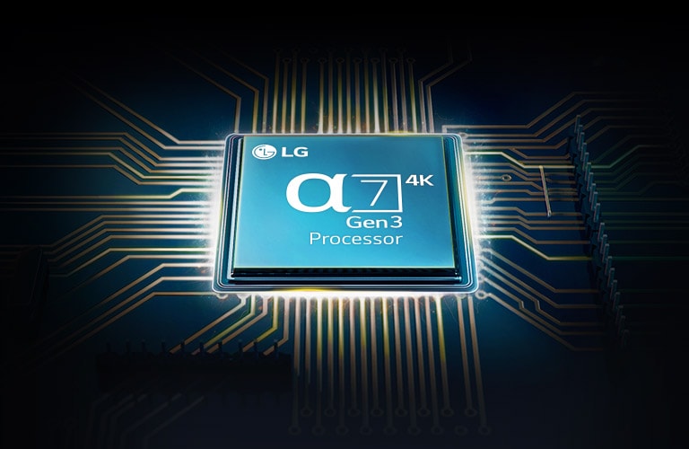 Cip alpha 7 montat pe o placă de bază TV