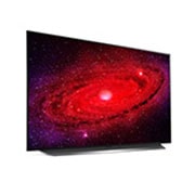 LG OLED CX | 48 inch 4K ULTRA HD | Dolby Vision IQ & Atmos | Procesor α9 gen. a 3-a cu IA | Nvidia G-Sync | Funcții SPORT, 60 degree side view with infill image, OLED48CX3LB, thumbnail 5