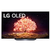 LG B1 55 inch 4K Smart OLED TV, front view, OLED55B13LA, thumbnail 1