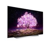 LG OLED LG C1 | 77 inch | Dolby Vision IQ & Dolby Atmos | ThinQ AI | 4K Smart OLED TV, view of opened Knock on Magic space, OLED77C12LA, thumbnail 5