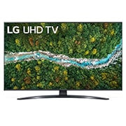 LG 43UP78003LB, front view with upgraded image, 43UP78003LB, thumbnail 1