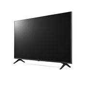 LG UP77 inchi 4K Smart UHD TV, vedere laterală la 30 de grade cu imagine continuă, 43UP77003LB, thumbnail 3