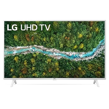Vedere frontală a televizorului LG UHD1
