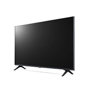 LG UP77 43inchi 4K Smart UHD TV, vedere laterală la 30 de grade cu imagine continuă, 43UP77006LB, thumbnail 3