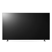 LG UP80 82inchi 4K Smart UHD TV, vedere frontală cu imagine continuă, 82UP80006LA, thumbnail 2