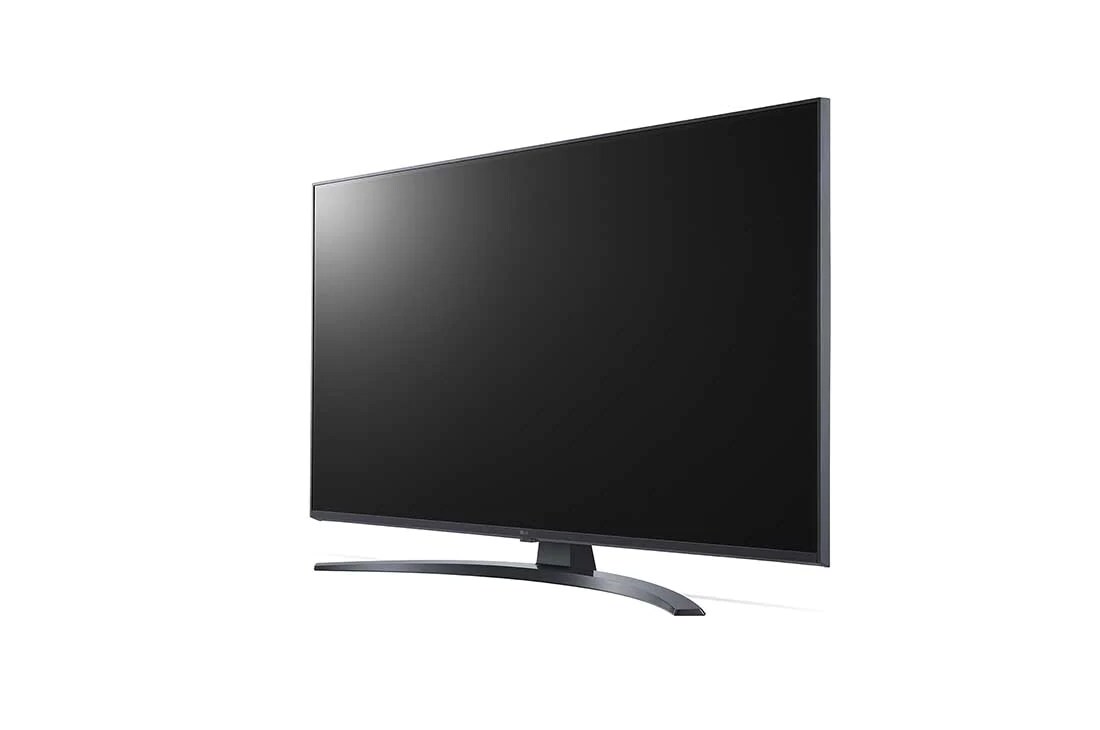 LG UP78 43inchi 4K Smart UHD TV, vedere laterală la 30 de grade cu imagine continuă, 43UP78006LB, thumbnail 3