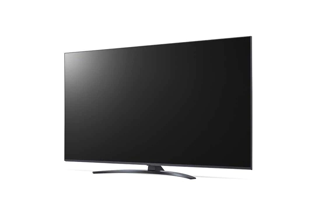 LG UP78 55inchi 4K Smart UHD TV, vedere laterală la 15 de grade cu imagine continuă, 55UP78006LB, thumbnail 2