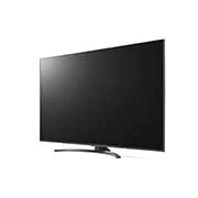 LG UP78 55inchi 4K Smart UHD TV, vedere laterală la 30 de grade cu imagine continuă, 55UP78006LB, thumbnail 3