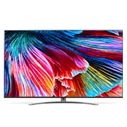 LG Televizor QNED MiniLED | α9 Gen 4 Intelligent Processor 8K | Tehnologie Quantum NanoCell Color | Dolby Vision | Dolby Atmos, vedere frontală cu imagine continuă, 86QNED993PB, thumbnail 2