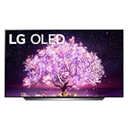 LG OLED LG C1 | 65 inch | Dolby Vision IQ & Dolby Atmos| AI Picture Pro | ThinQ AI | 4K Smart OLED TV, front view, OLED65C11LB, thumbnail 1