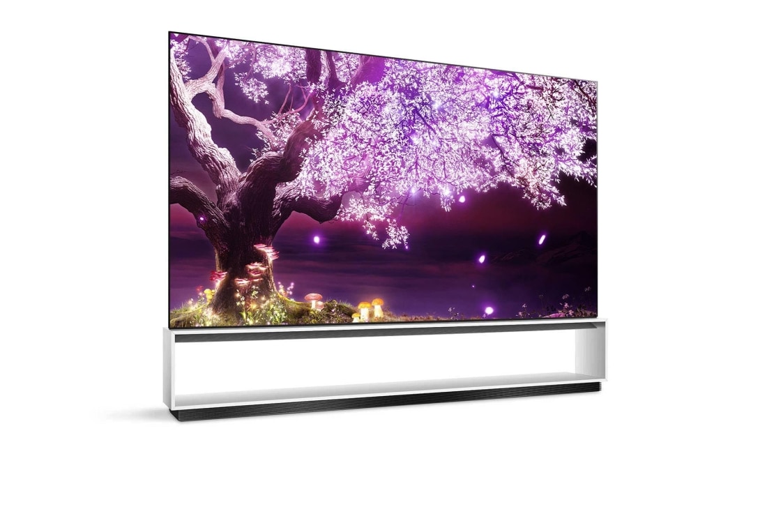LG OLED LG Z1 | Diagonală 88inch | 8K Smart OLED TV | Dolby Vision IQ & Dolby Atmos | OLED Motion Pro | ThinQ AI, vedere laterală la 15 de grade, OLED88Z19LA, thumbnail 6