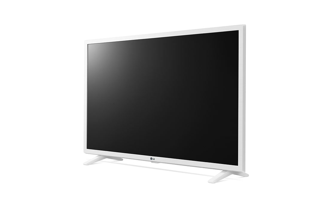 LG Televizor Full HD | Diagonala 32 | Procesor AI α5 Gen5 4K | ThinQ | Alb, vedere laterală la 30 de grade cu imagine continuă, 32LQ63806LC, thumbnail 3