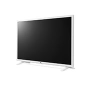 LG Televizor Full HD | Diagonala 32 | Procesor AI α5 Gen5 4K | ThinQ | Alb, vedere laterală la 30 de grade cu imagine continuă, 32LQ63806LC, thumbnail 3