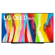 LG OLED LG C2 evo | 83 inch | Dynamic Tone Mapping Pro | ThinQ AI, Front view , OLED83C21LA, thumbnail 1