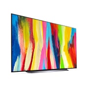 LG OLED LG C2 evo | 83 inch | Dynamic Tone Mapping Pro | ThinQ AI, Vedere laterală ușor în unghi, OLED83C21LA, thumbnail 5