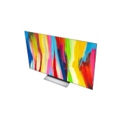 LG OLED evo C2 55 inch 4K Smart TV, Vedere în unghi de sus, OLED55C22LB, thumbnail 9