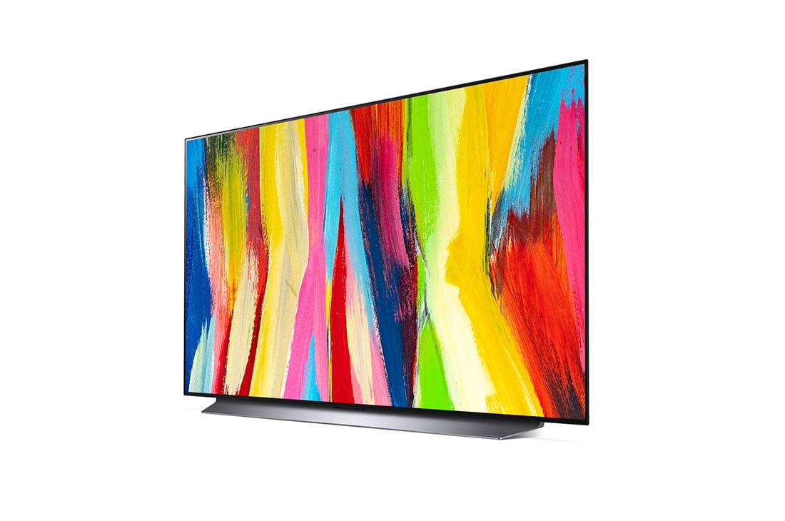 LG OLED evo C2 55 inch 4K Smart TV, Vedere a afișajului amplu, OLED55C21LA, thumbnail 3