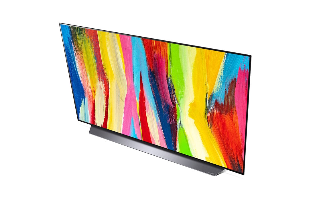 LG OLED evo C2 55 inch 4K Smart TV, Vedere în unghi de sus, OLED55C21LA, thumbnail 9