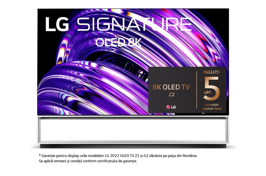 LG Z2 88 inch 8K, Vedere frontală , OLED88Z29LA