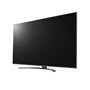 LG UQ81 UHD 4K 75 inch ThinQ AI, vedere laterală la 30 de grade cu imagine continuă, 75UQ81003LB, thumbnail 3