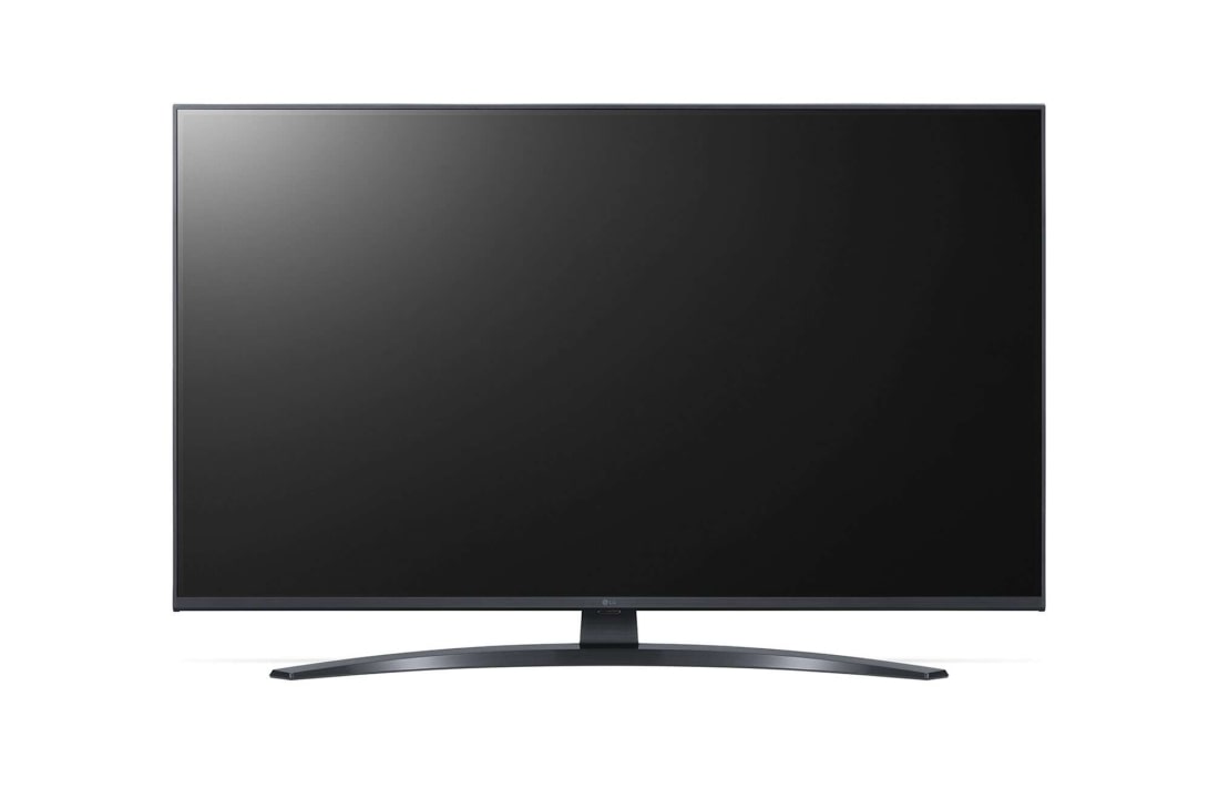LG UQ81 UHD 4K 65 inch ThinQ AI, vedere frontală cu imagine continuă, 43UQ81003LB, thumbnail 2