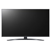 LG UQ81 UHD 4K 65 inch ThinQ AI, vedere frontală cu imagine continuă, 43UQ81003LB, thumbnail 2