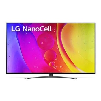 Vedere frontală a televizorului NanoCell LG1