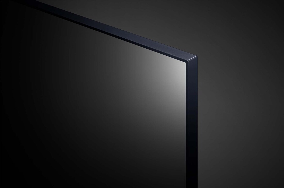 LG UQ91| UHD 4K | 55 inch | Procesor α5Gen5 AI | ThinQ AI, close-up view of panel, 55UQ91003LA, thumbnail 8