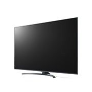LG UQ81 UHD 4K 50 inch ThinQ AI, 30 degree side view, 50UQ81003LB, thumbnail 3