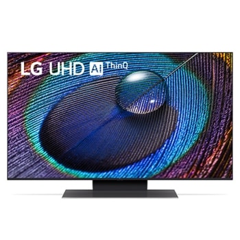 Eine Frontansicht des LG UHD TV1