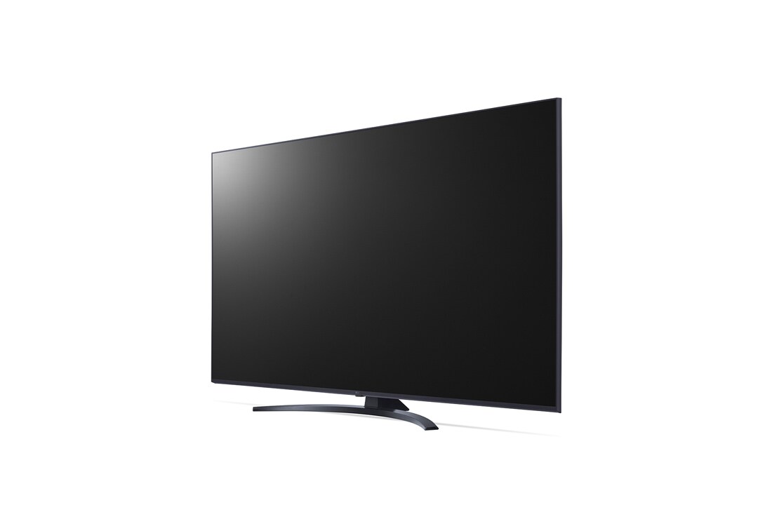 LG UHD UR81 de 65'' 4K Smart TV, 2023, vedere laterală la 30 de grade, 65UR81003LJ, thumbnail 3