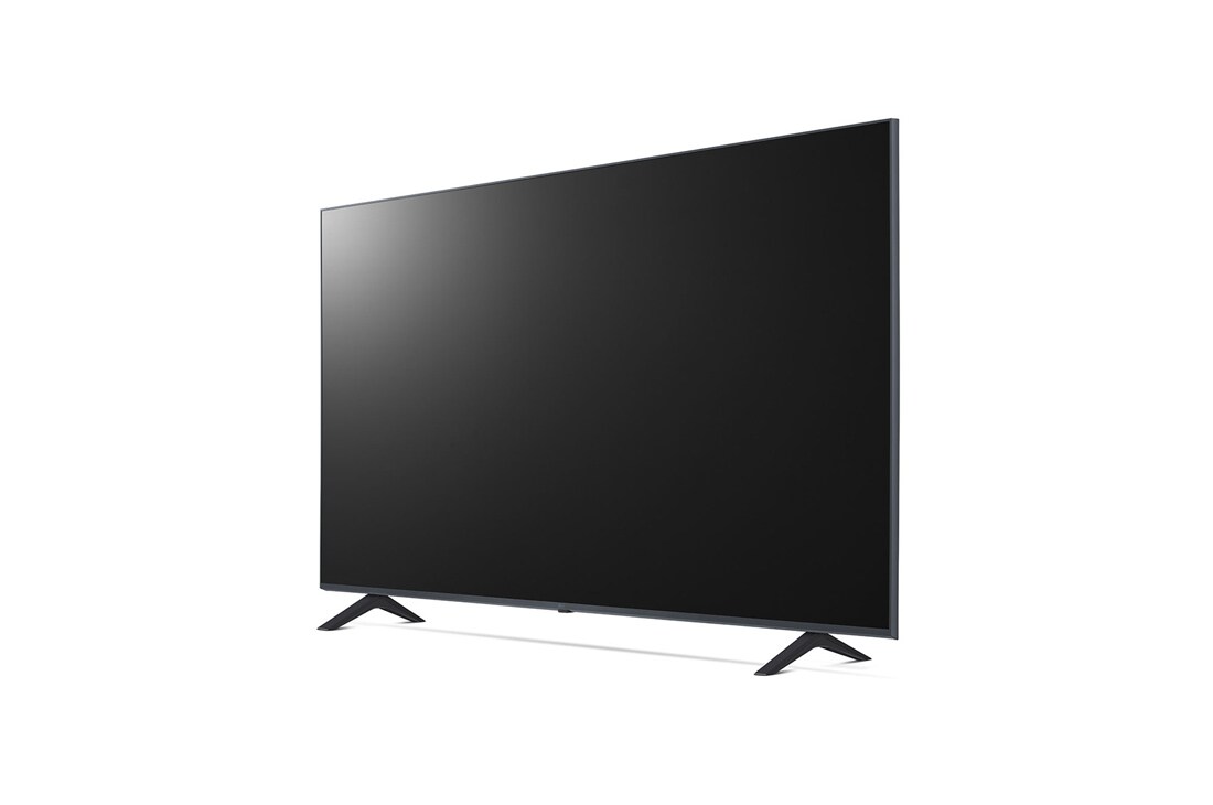 LG UHD UR78 de 55'' 4K Smart TV, 2023, vedere laterală la 30 de grade, 55UR78003LK, thumbnail 3