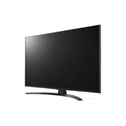 LG UHD UR81 de 43'' 4K Smart TV, 2023, vedere laterală la 30 de grade, 43UR81003LJ, thumbnail 3
