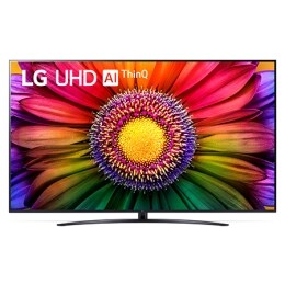 Eine Frontansicht des LG UHD TV2
