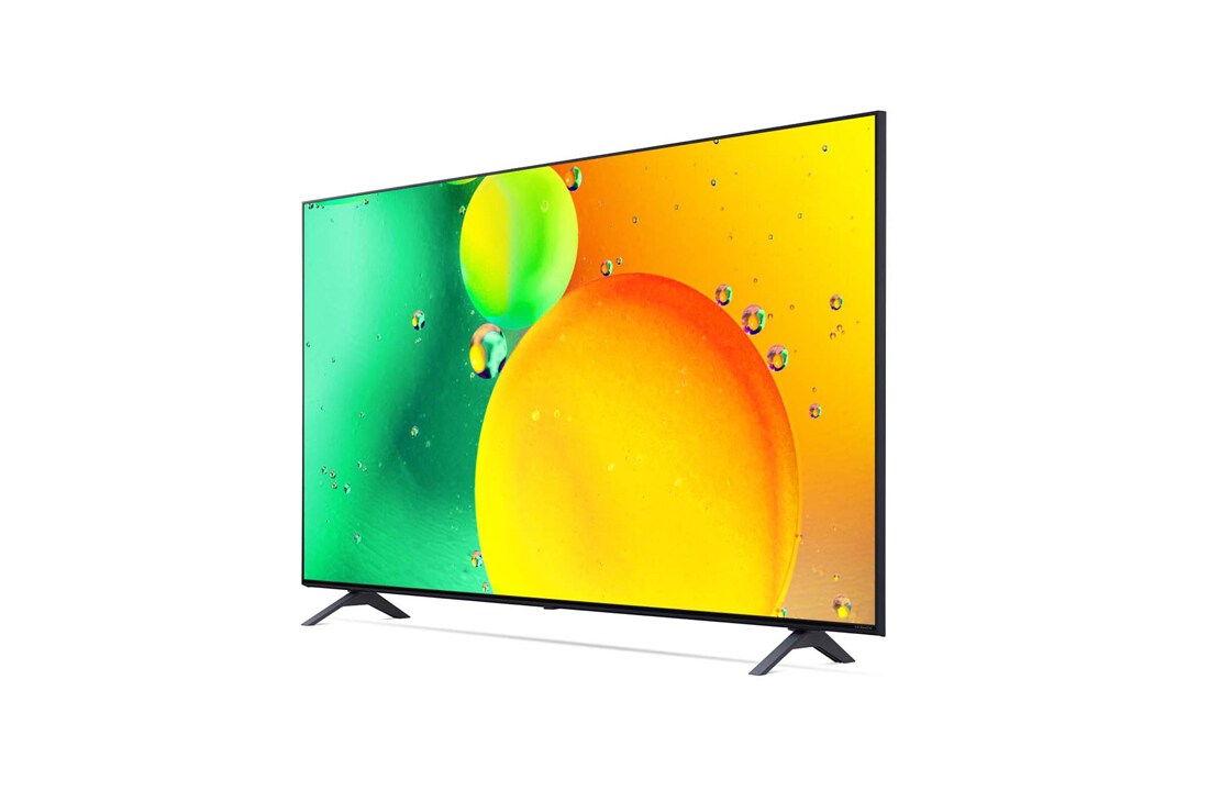 LG Nano75 de 65'', 4K Smart TV, vedere laterală la 90 grade, 65NANO753QC, thumbnail 3