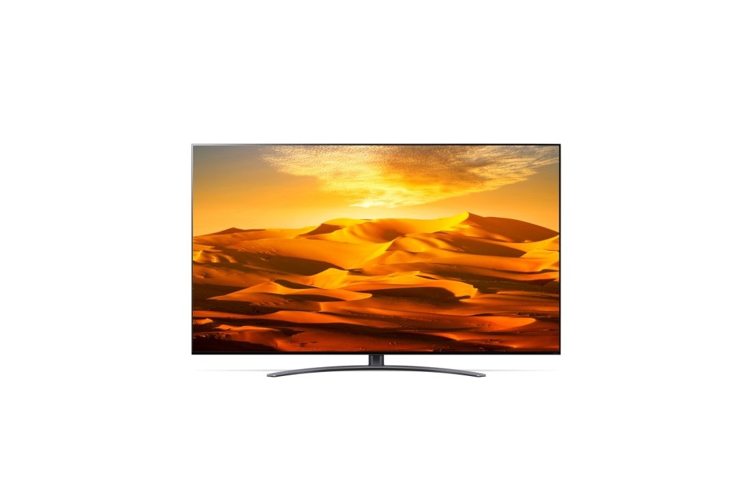 LG Televizor LG QNED91, MiniLED, ThinQ | 85'', Vedere frontală a televizorului , 86QNED913QE