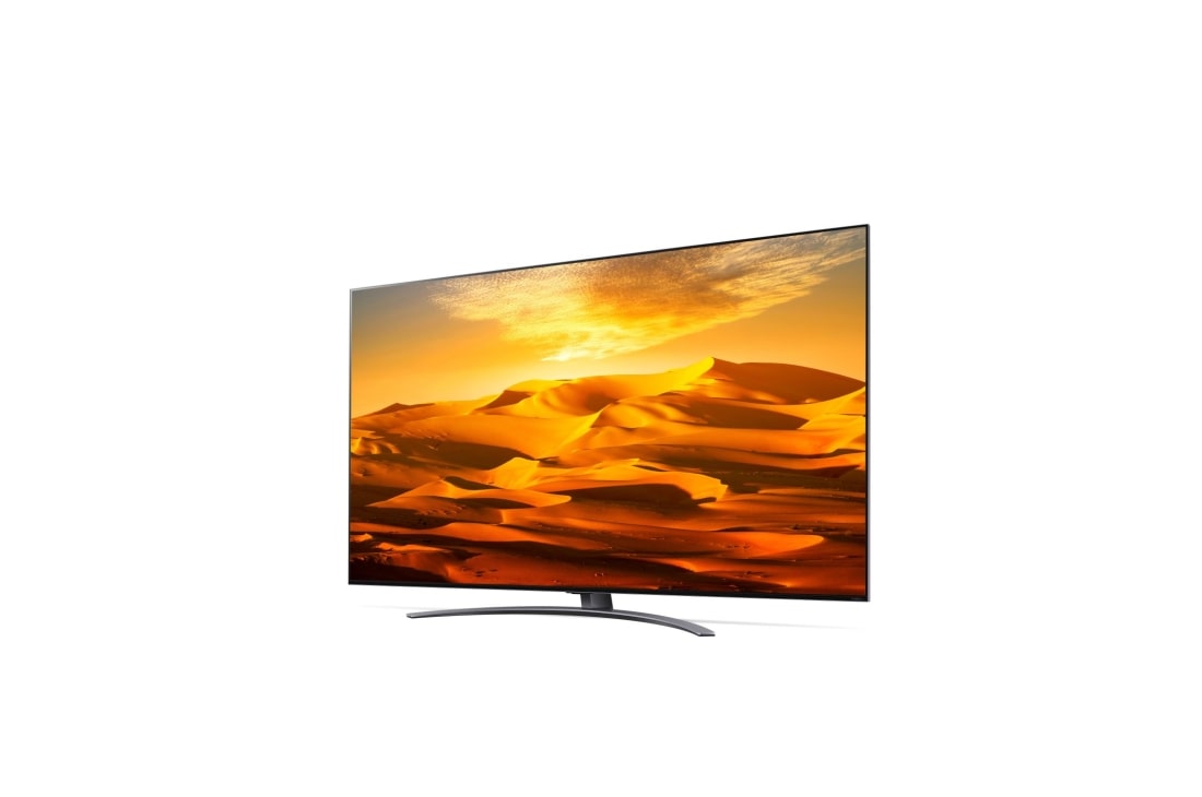 LG Televizor LG QNED91, MiniLED, ThinQ | 85'', vedere laterală la 30 de grade cu imagine continuă, 86QNED913QE, thumbnail 2