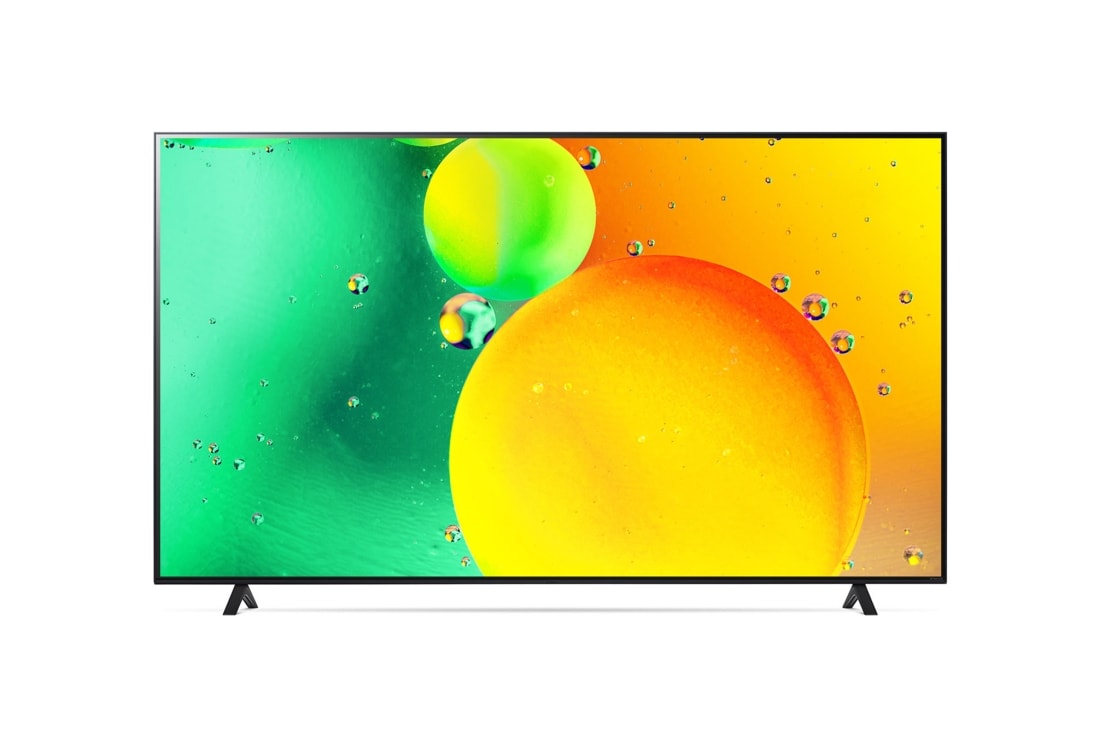 LG Nano75 de 75'', 4K Smart TV, vedere frontală cu imagine continuă, 75NANO753QA, thumbnail 2
