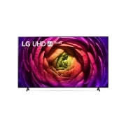 LG UR76 de 75'', 4K Smart TV, 2023, Front view with product logo, 75UR76003LL, thumbnail 1