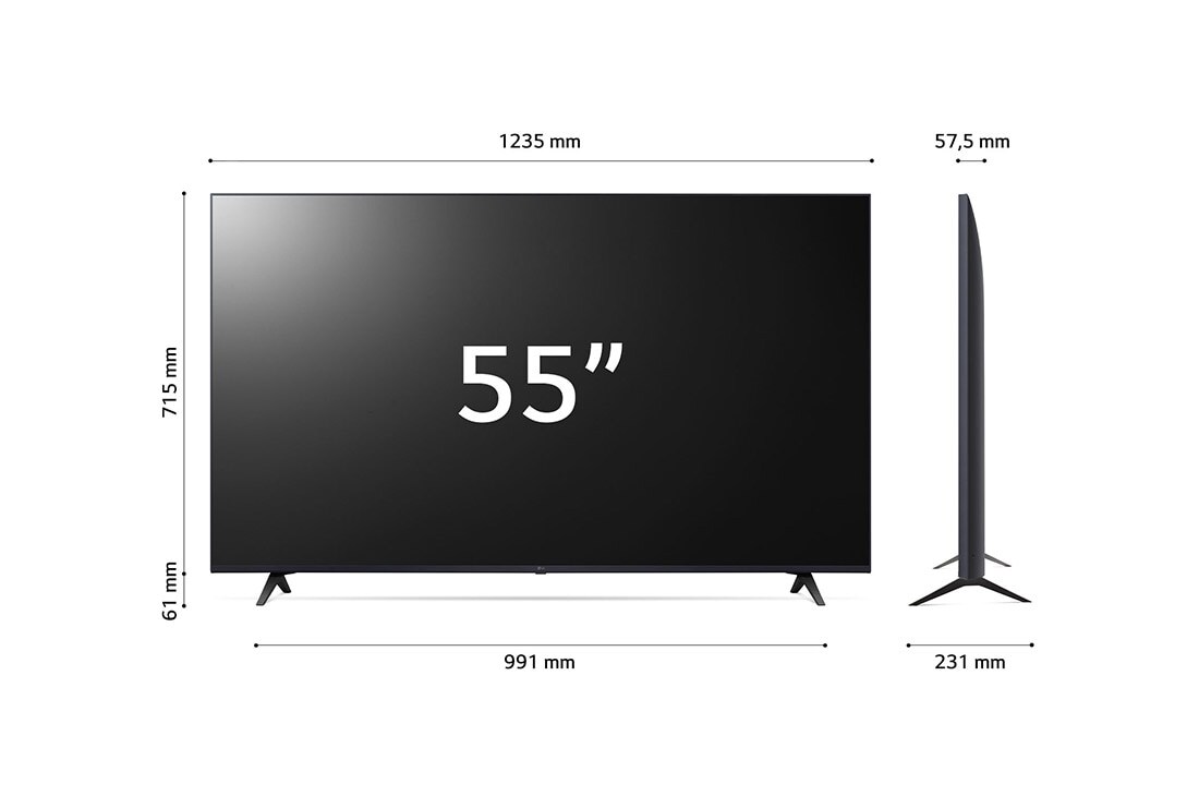 LG UR80 de 55'', 4K Smart TV, 2023, 55UR80003LJ, thumbnail 5