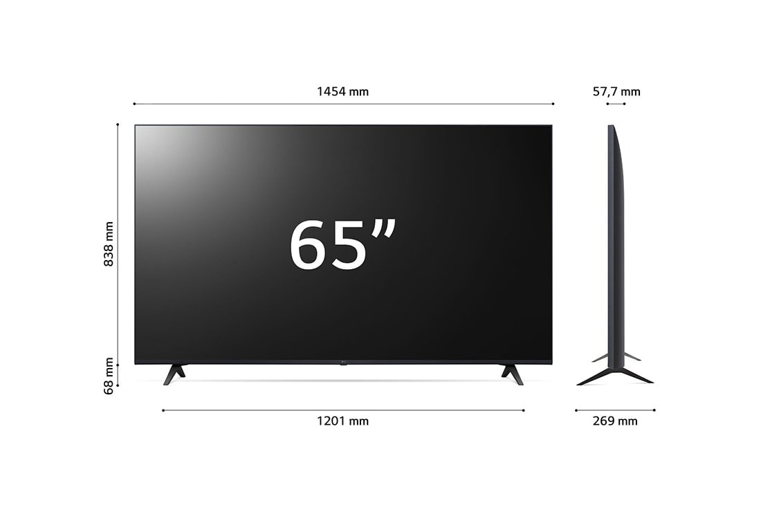 LG UR80 de 65'', 4K Smart TV, 2023, 65UR80003LJ, thumbnail 5