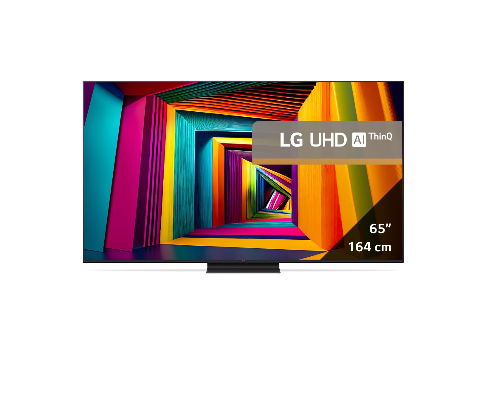 LG AI UT91 de 65'', 4K Smart TV, Vedere din față, 65UT91003LA, thumbnail 2