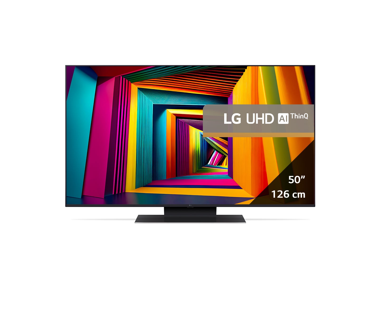 LG AI UT91 de 50'', 4K Smart TV, Vedere din față, 50UT91003LA, thumbnail 2