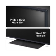 LG AI UT91 de 50'', 4K Smart TV, Profil și ramă subțire și design elegant al suportului, 50UT91003LA, thumbnail 4