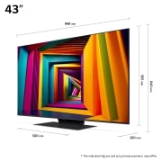 LG AI UT91 de 43'', 4K Smart TV, 43UT91003LA, thumbnail 7