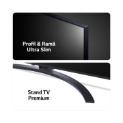 LG AI UT81 de 86'', 4K Smart TV, Profil și ramă subțire și design elegant al suportului, 86UT81003LA, thumbnail 4