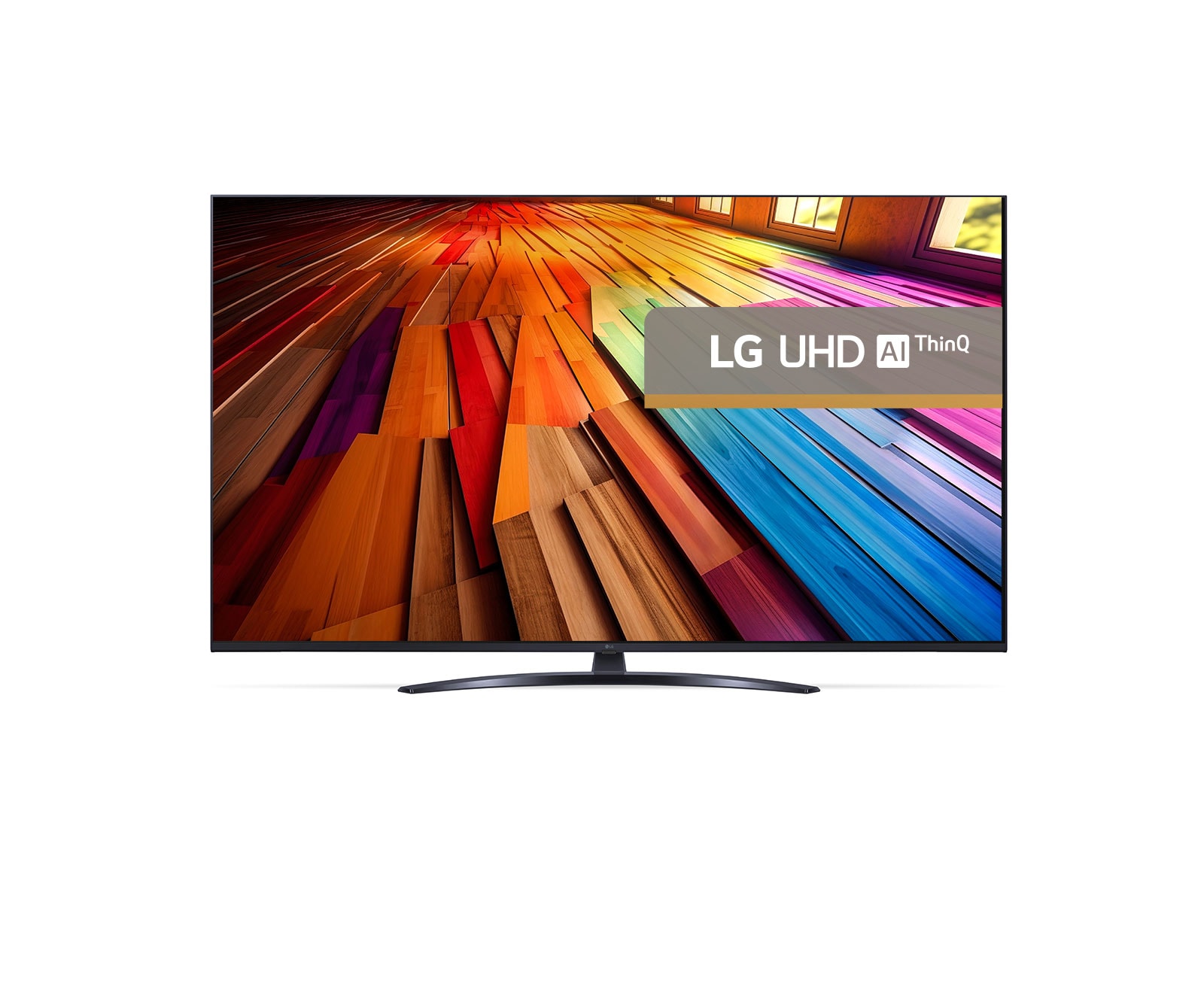 LG AI UT81 de 65'', 4K Smart TV, Vedere din față, 65UT81003LA