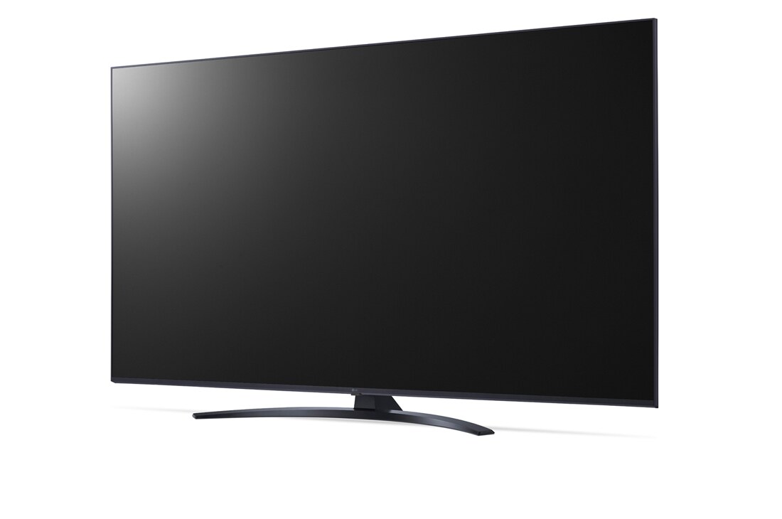 LG UT81 de 50'', 4K Smart TV, Vedere laterală ușor înclinată spre stânga a LG UHD TV, UT80, 50UT81003LA, thumbnail 4